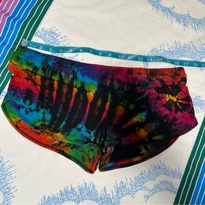 Colorful Tie-Dye Women's Shorts